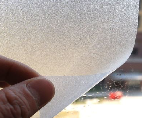 布拖玻璃门外面粘广告用什么材料好？