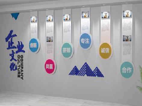 布拖企业文化墙需要传递什么办公文化？